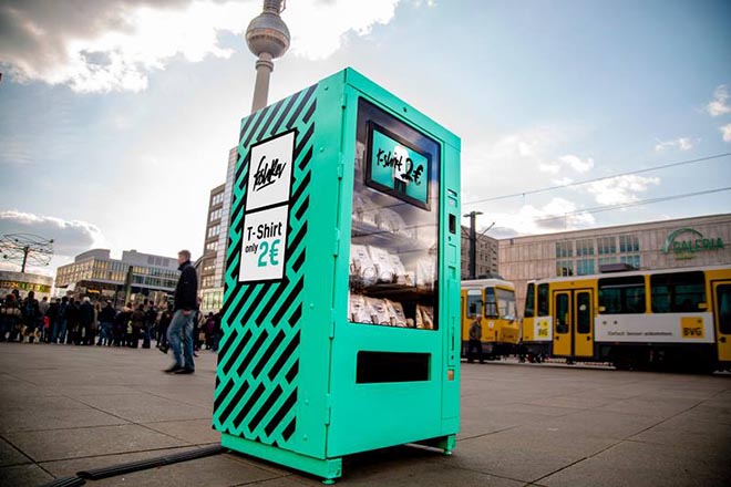 Vending for more ethical clothes