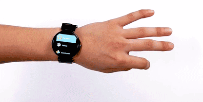 Smartwatches go hands free